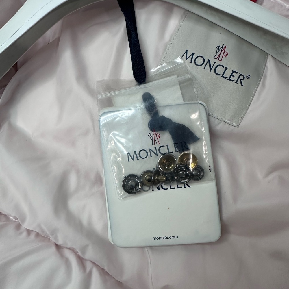 Toddler Moncler Pink Puffer Jacket Sz. 2T - Picture 12 of 13